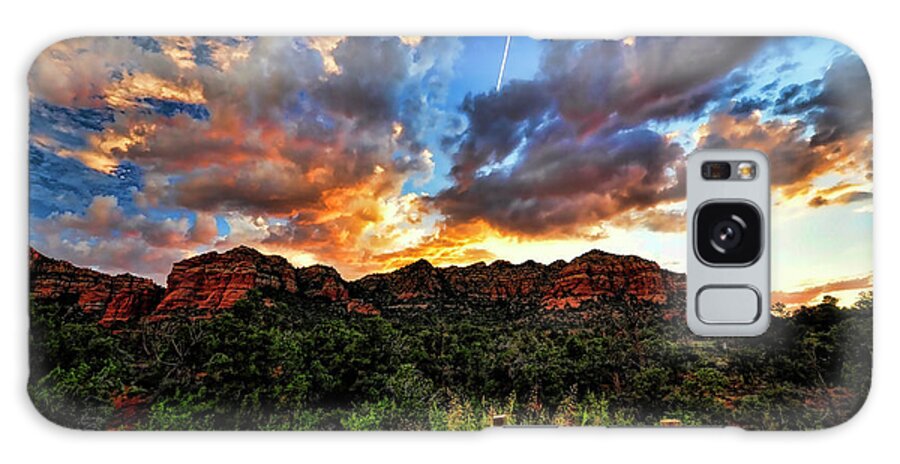 Arizona Galaxy Case featuring the photograph View From the Fence by Saija Lehtonen