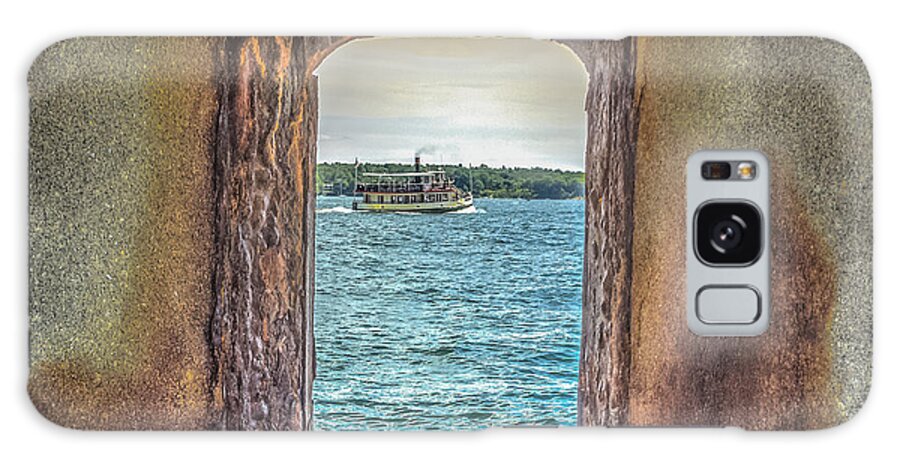 Maine Galaxy Case featuring the photograph View from the fort by Jane Luxton