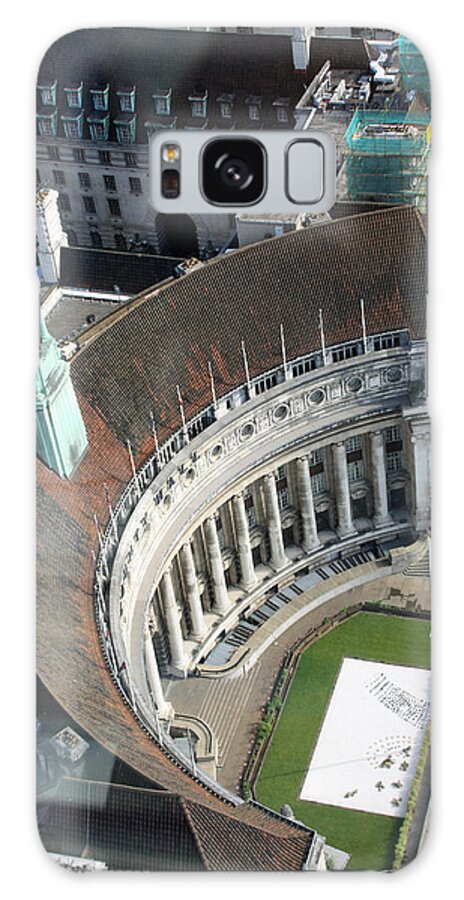 London Eye Galaxy S8 Case featuring the photograph View from the London Eye by Pat Moore
