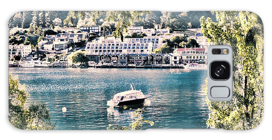 Queenstown Galaxy Case featuring the photograph View of Queenstown by Karen Lewis