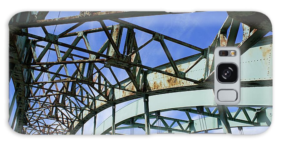 Bridge Galaxy S8 Case featuring the photograph View through the bridge by Lois Lepisto