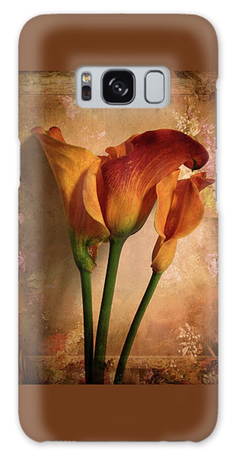 Flower Galaxy Case featuring the photograph Vintage Calla Lily by Jessica Jenney