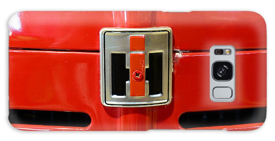 Paul Ward Galaxy Case featuring the photograph Vintage International Harvester Tractor Badge by Paul Ward