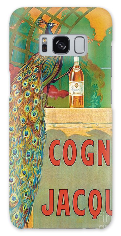 Bird Galaxy Case featuring the painting Vintage Poster Advertising Cognac by Camille Bouchet