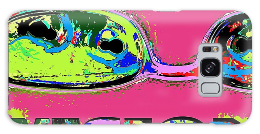Glasses Galaxy Case featuring the digital art Vision by Olivier Calas