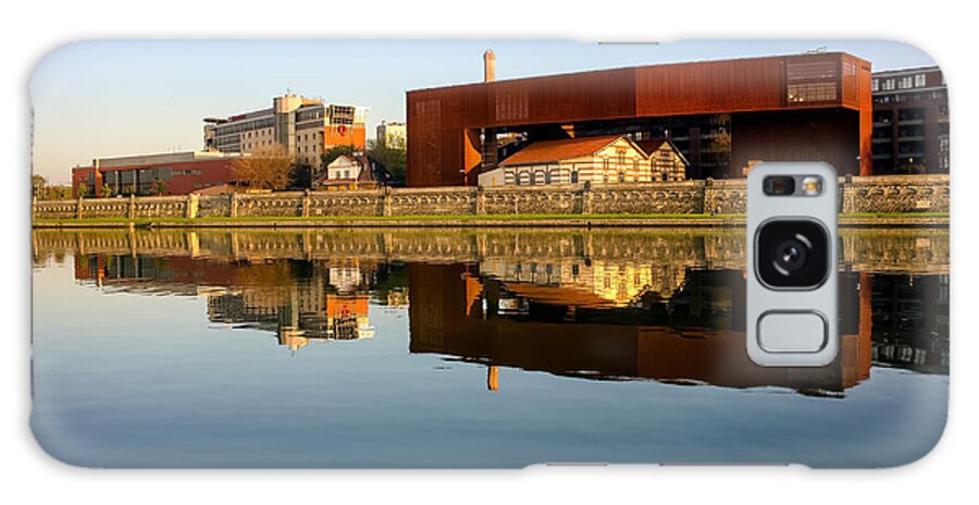 Vistula Galaxy Case featuring the photograph Vistula River 2 by Tomasz Dziubinski