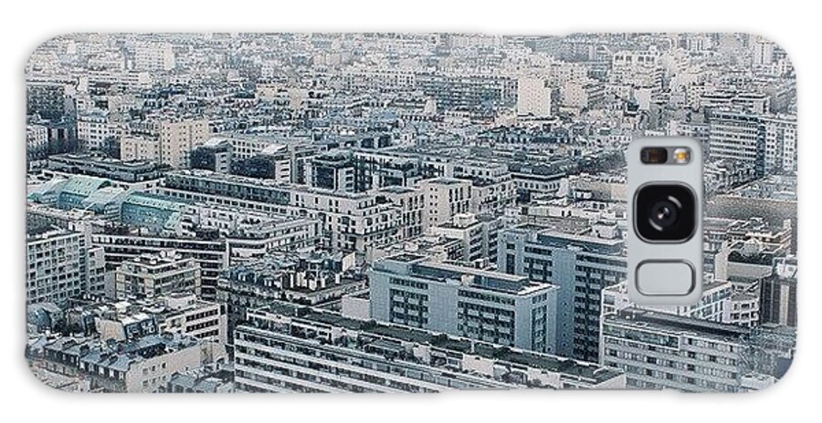 City Galaxy Case featuring the photograph #vscocam #vsco #paris #skyline #city by Kaeman Graham