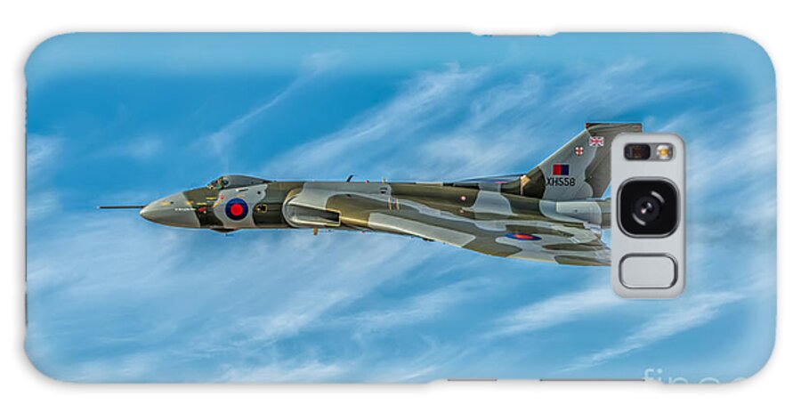 Vulcan Galaxy Case featuring the photograph Vulcan Bomber by Adrian Evans