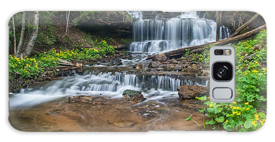  Wagner Falls Galaxy S8 Case featuring the photograph Wagner Falls by Gary McCormick