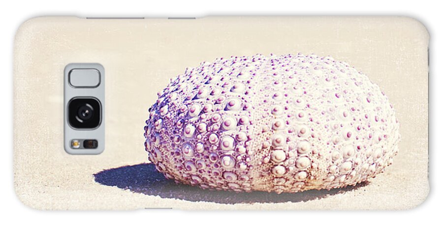Seashell Galaxy Case featuring the photograph Walking the Shore - Seashell Beach Photography by Carolyn Cochrane