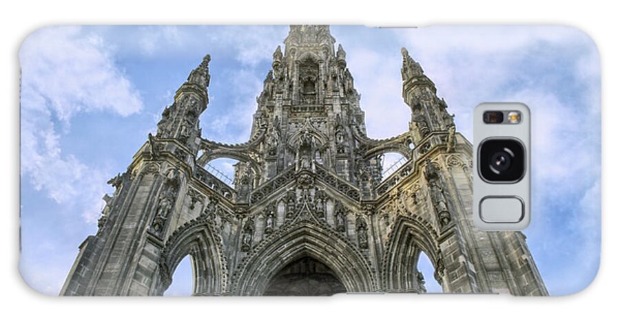 Edinburgh Galaxy S8 Case featuring the photograph Walter Scott Monument - Edinburgh - Scotland by Jason Politte