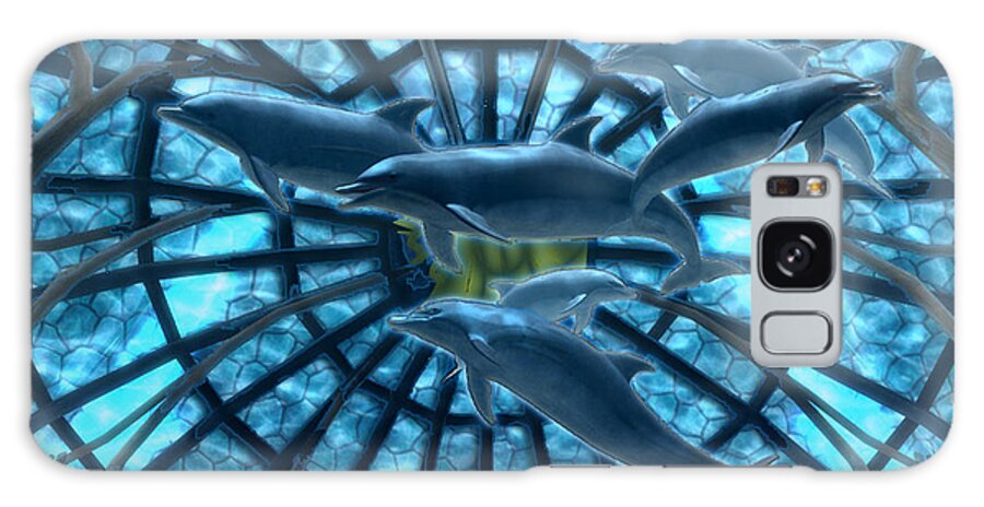 Asegia Galaxy Case featuring the digital art Wandering Atlantis by Asegia