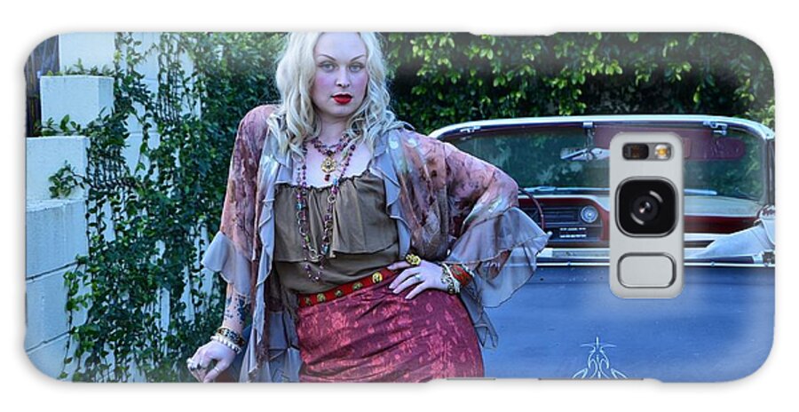 Gypsy Portrait Galaxy S8 Case featuring the photograph Wanna Take a Ride by Marilyn MacCrakin