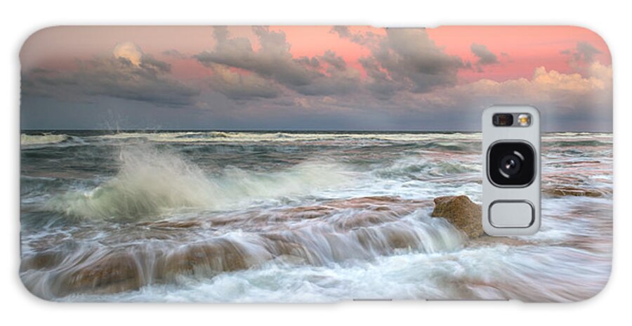 Florida Galaxy Case featuring the photograph Washington Oaks State Park St. Augustine FL - The Pastel Sea by Dave Allen