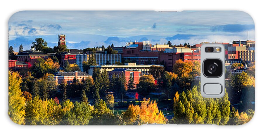 Washington State University In Autumn Galaxy Case featuring the photograph Washington State University in Autumn by David Patterson