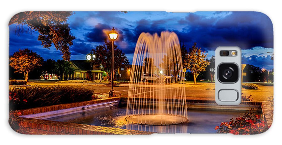 Water Galaxy Case featuring the photograph Water in motion by Jimmy McDonald