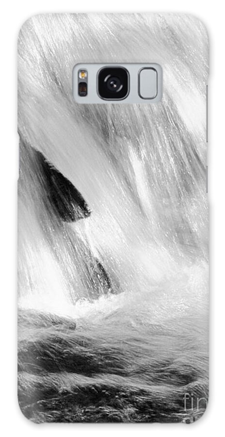 Water Galaxy Case featuring the photograph Waterfall Abstract by Richard Lynch