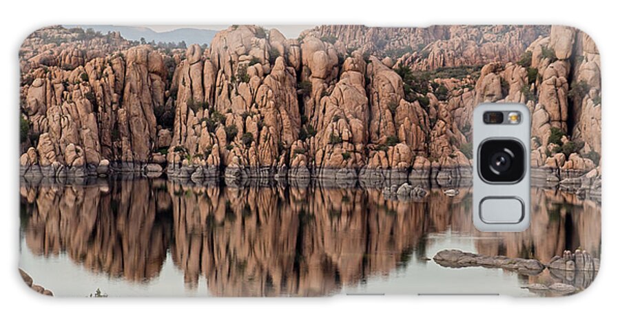 Prescott Galaxy S8 Case featuring the photograph Watson Lake Tranquility by Angie Schutt