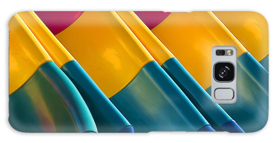 Colorful Galaxy Case featuring the photograph Waves of Color by Cathy Kovarik