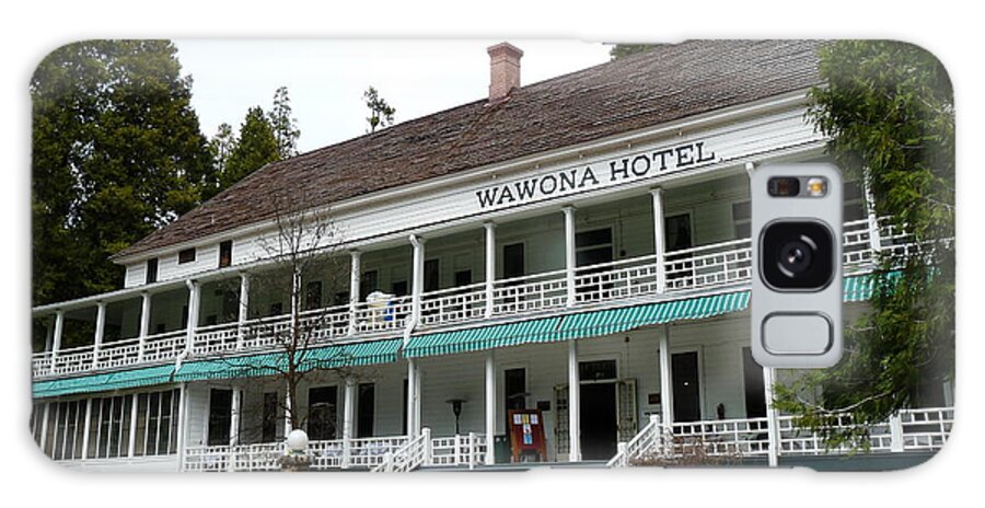 Wawona Hotel Galaxy Case featuring the photograph Wawona Hotel in Yosemite by Jeff Lowe