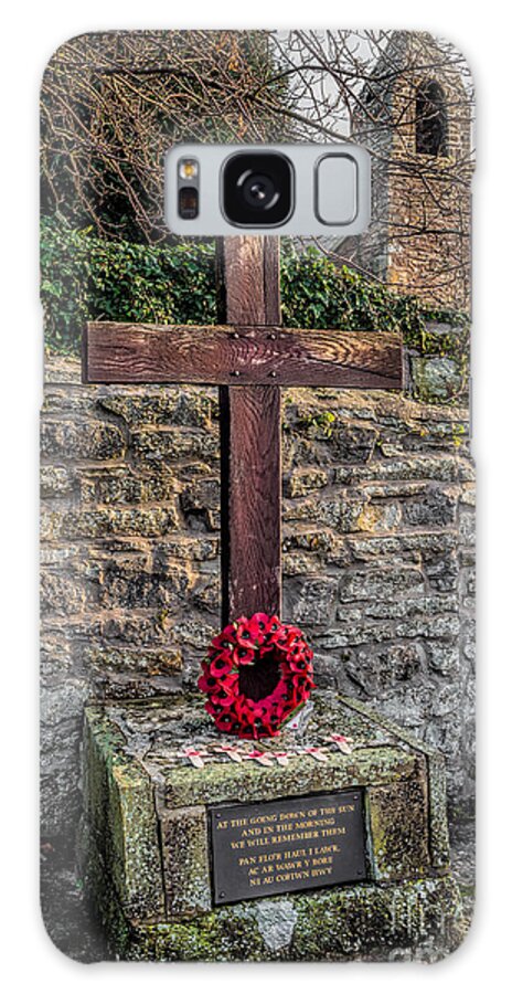 Armistice Day Galaxy S8 Case featuring the photograph We Will Remember by Adrian Evans