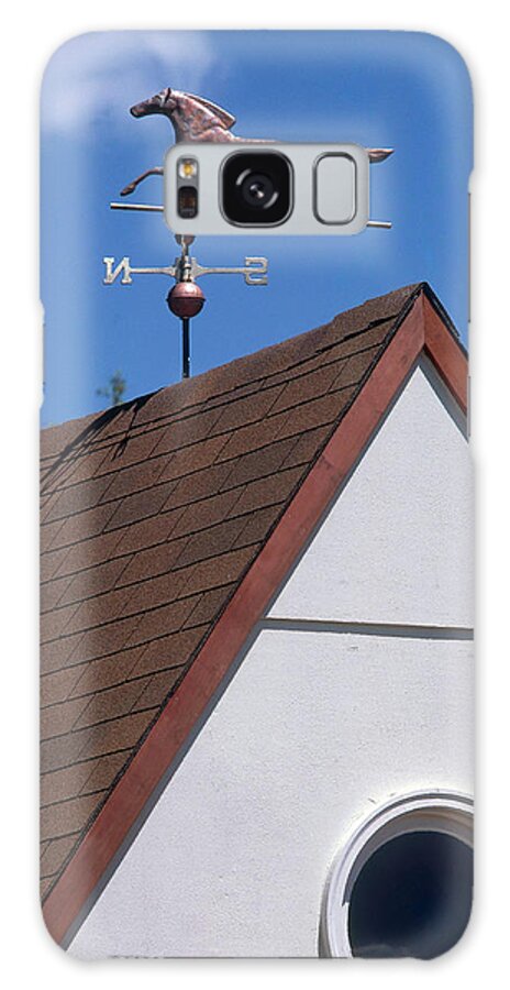 Weather Galaxy Case featuring the photograph Weather Vane by Del Mulkey