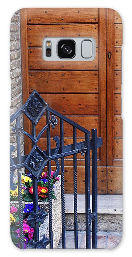 Doorways Galaxy Case featuring the photograph Welcoming by Jennifer Robin