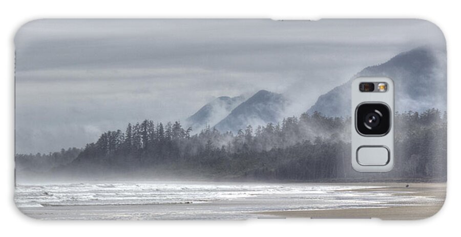 Beach Galaxy Case featuring the photograph West Coast Mist by Randy Hall