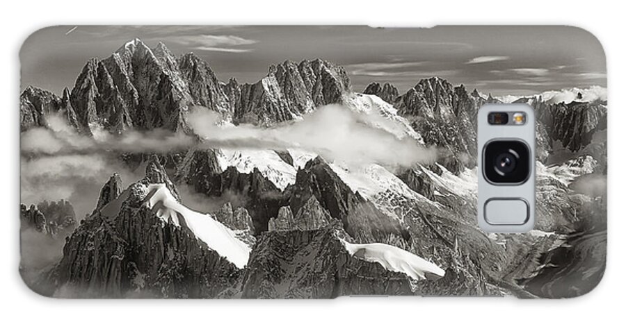 Western Alps Galaxy Case featuring the photograph Western Alps - Panorama by Juergen Klust