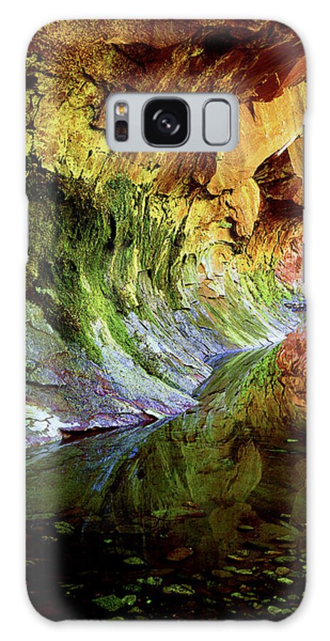 Southwest Landscape- Arizona Landscape-sedona Landscape- Oak Creek Canyon-oak Creek-western Landscape Galaxy S8 Case featuring the photograph Westfork by Frank Houck