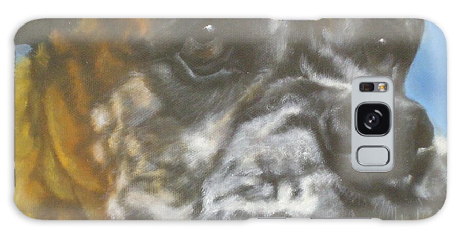 Dog Galaxy Case featuring the painting What ball by M J Venrick