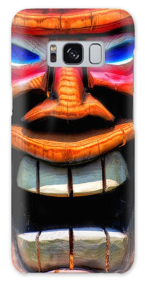 Totem Galaxy Case featuring the photograph What Big Teeth You Have Totem by Bill Swartwout