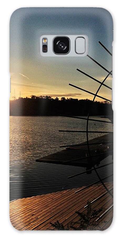 Boathouse Row Galaxy Case featuring the photograph Wheel of the Sun by Photographic Arts And Design Studio