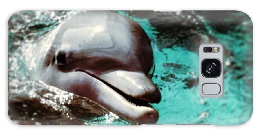Swim Galaxy Case featuring the photograph When I Die, I Want To Be #reincarnated by Melissa Mariani