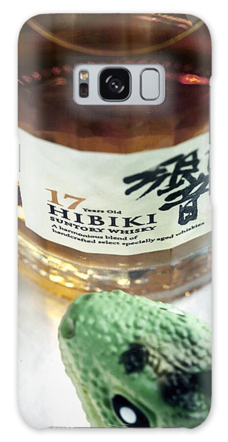 Whiskey Whisky Hibiki Japan Japanese Spirits Liquor Bottle Lizard Galaxy S8 Case featuring the photograph Whiskey by David Harding