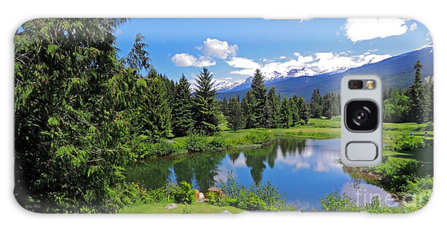 Whistler Galaxy Case featuring the photograph Whistler Golf Club by Charline Xia