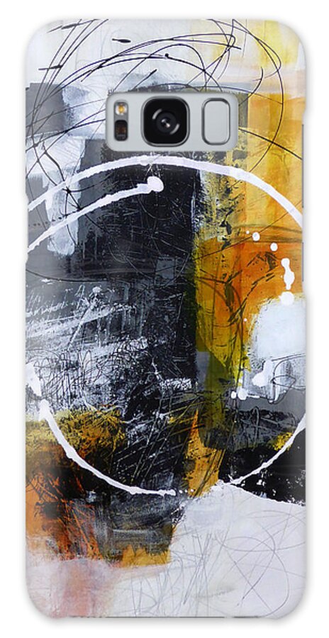 Keywords: Abstract Galaxy Case featuring the painting White Out 3 by Jane Davies