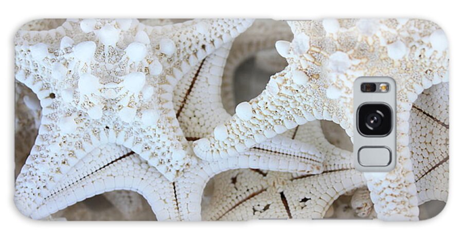 White Galaxy Case featuring the photograph White Starfish by Carol Groenen