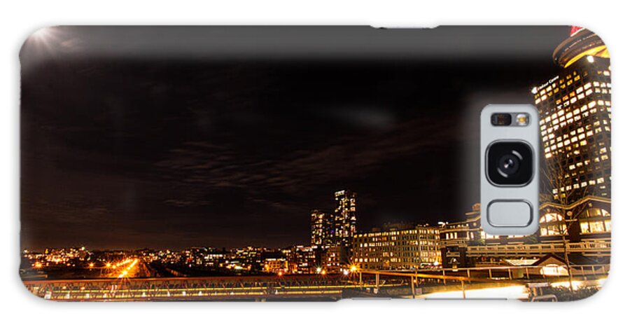 2013 Galaxy S8 Case featuring the photograph Wide-angle Vancouver by Haren Images- Kriss Haren