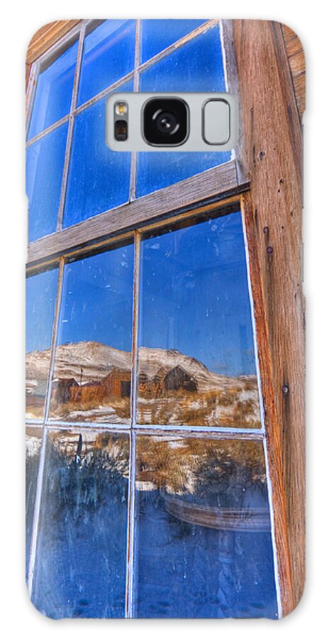 Bodie Galaxy Case featuring the photograph Window to Bodie by Beth Sargent