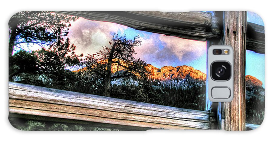 Twin Sisters Galaxy Case featuring the photograph Window to Twin Sisters by Craig Burgwardt
