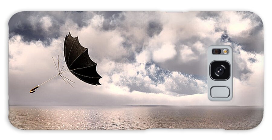 Umbrella Galaxy Case featuring the photograph Windy by Bob Orsillo