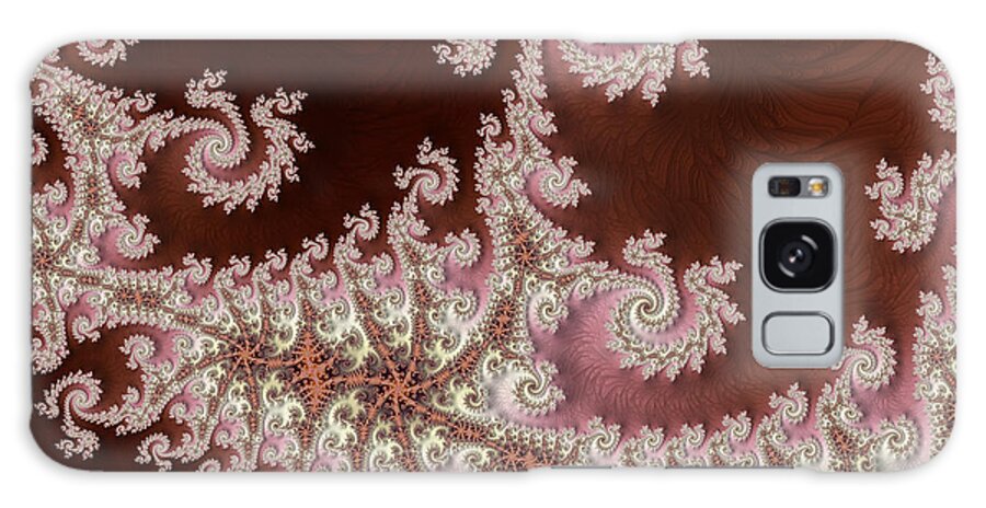 Fractal Galaxy Case featuring the digital art Wine And Lace by Jon Munson II