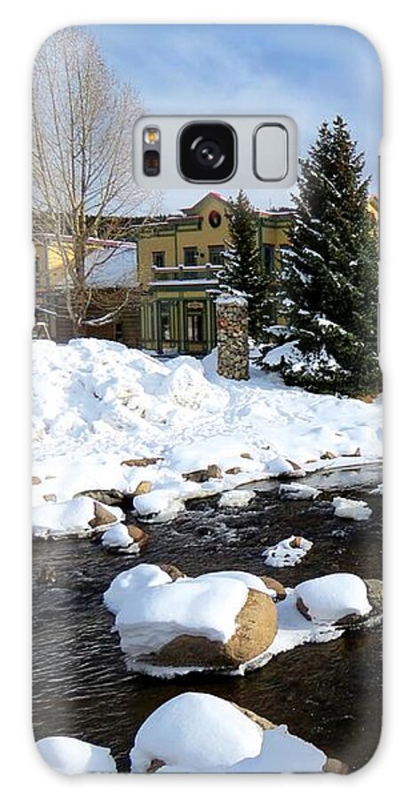 Breckenridge Galaxy Case featuring the photograph Winter in Breckenridge by Connor Beekman
