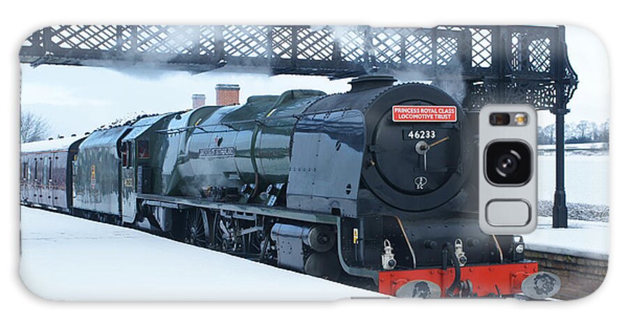 Steam Galaxy Case featuring the photograph Winter Steam at Swanwick by David Birchall
