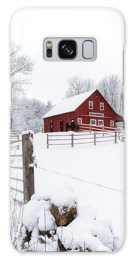 New England Galaxy Case featuring the photograph Winter's Morning by Robert Clifford
