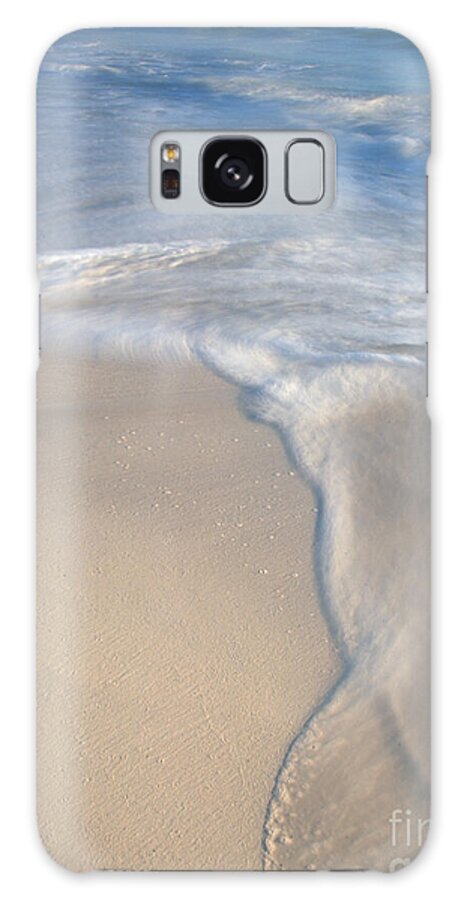 Sea Galaxy Case featuring the photograph Woman on Beach by Chris Scroggins