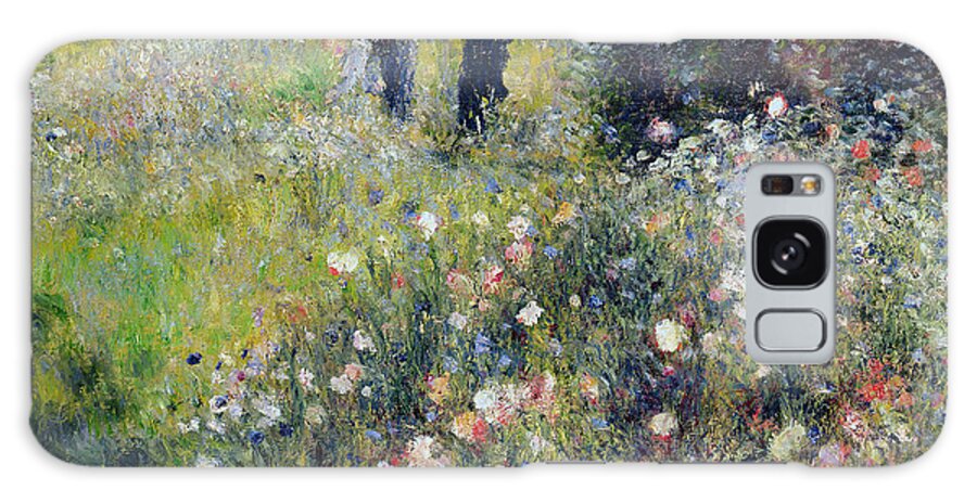 Woman With A Parasol In A Garden 1875 Galaxy S8 Case For Sale By