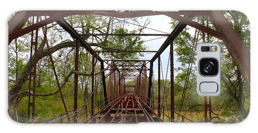 Bridge Galaxy Case featuring the photograph Woodburn Bridge Indianola MS by Karen Wagner