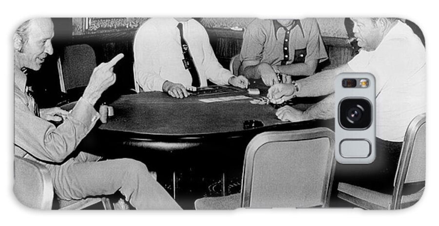 1970's Galaxy Case featuring the photograph World Series Of Poker by Underwood Archives